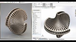 # 🚀 SolidWorks Advanced Parametric Structure | 3D CAD Modeling Tutorial (Hindi)