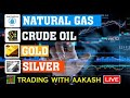 7th may 2024  crudeoilnaturalgas gold silvernifty banknifty analysis trading with aakash