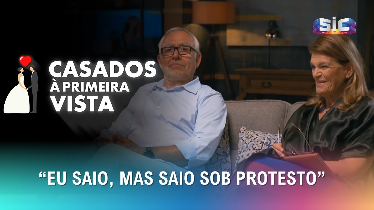 Ricardo e Maria João abandonam a experiência de costas voltadas | Casados à Primeira Vista