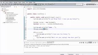 PROGRAMMER EN JAVA (Débutant) - 77 - Love Story