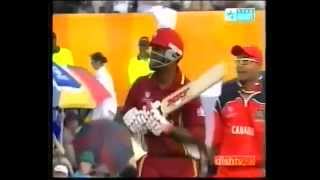 Brian Lara Scores 26 Runs Off 1 Over Vs Canada - Cwc 2003