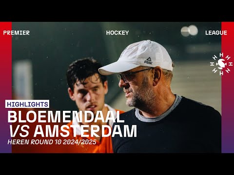 Bloemendaal - Amsterdam 🏑 Tulp Hoofdklasse Heren ‘24/’25 RONDE 10 | Samenvatting thumbnail
