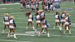 Dallas Cowboy Cheerleaders Part 1 (11/18/12)