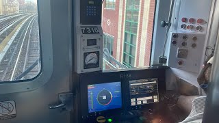 MTA R188 7 train cab ride from 40 St to Mets Willets Point