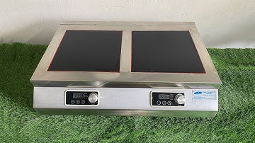 Bếp từ công nghiệp 3500w x2 | Bếp từ công nghiệp mặt phẳng