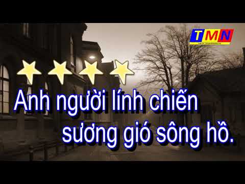 [KARAOKE] Đèn đêm phố nhỏ - Tone Nữ - #coverbytmn