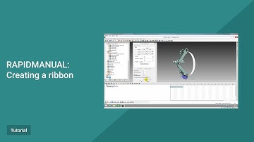 RapidManual Tutorial. Creating a ribbon (wire bundle)