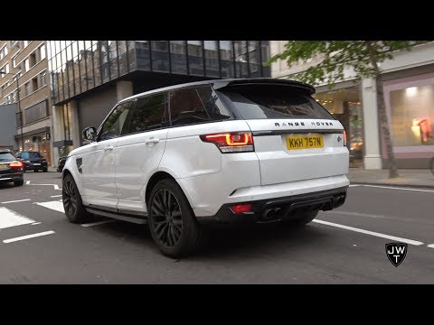 Range Rover Sport SVR INVASION In London! REVS, Accelerations & More SOUNDS!