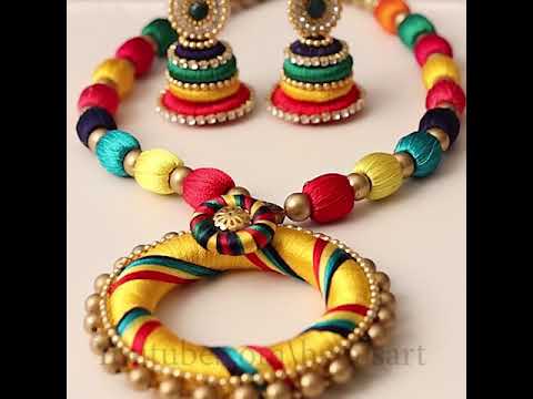 Yaalz Silk Thread Jewellery 2024 | favors.com