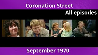 Coronation Street - September 1970