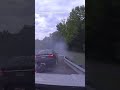 Dashcam video shows officer on side of road narrowly escape careening BMW #Shorts Mp3 Song