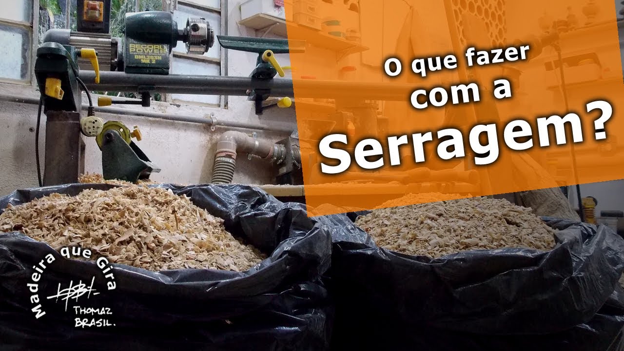 O que fazer com a Serragem?