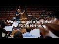 Capture de la vidéo Beethoven 8 / Birthday Surprise For François-Xavier Roth / Gürzenich-Orchester Köln