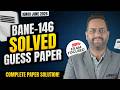 BANE 146 Guess Paper June 2026  IGNOU BANE 146 Anthropology of Indigenous People Important Questions