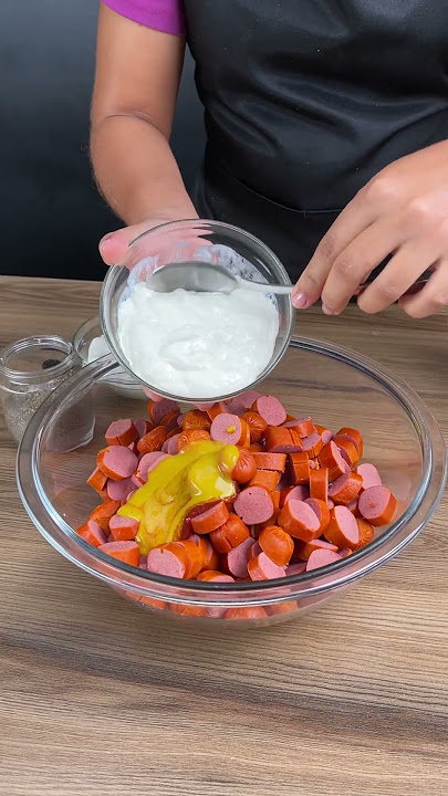 After this recipe you will only want to eat sausages like this!