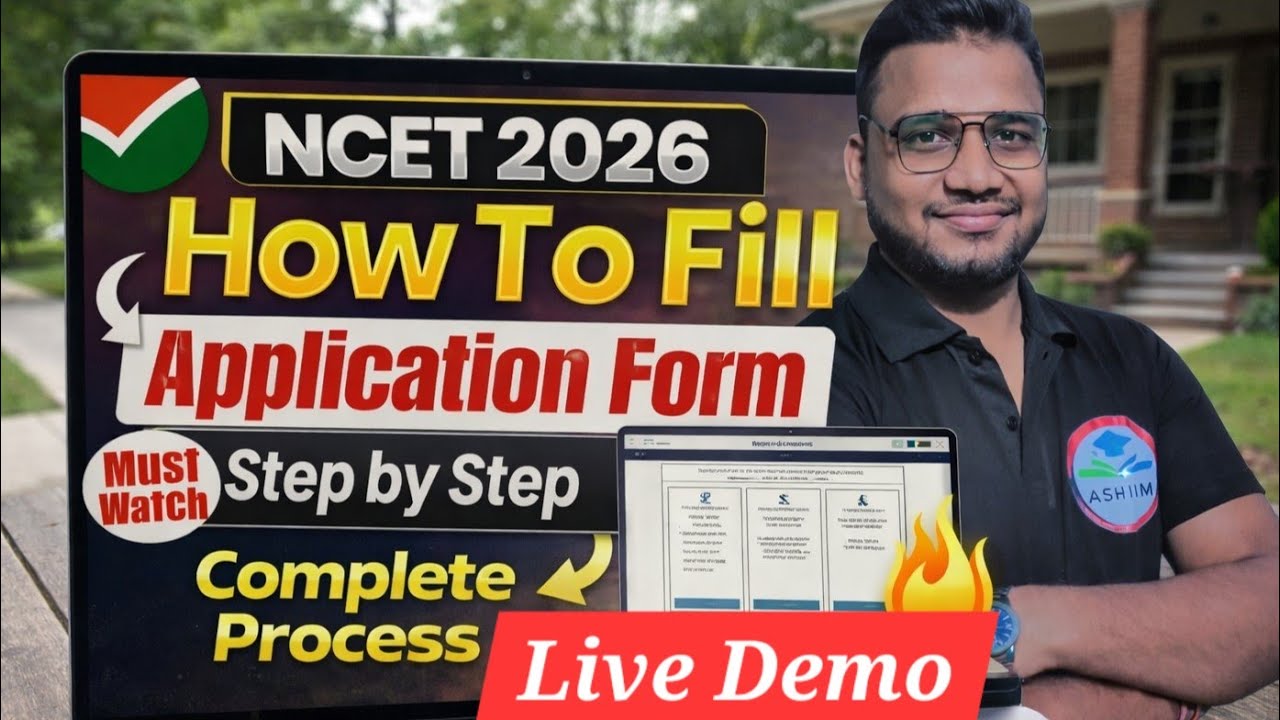 How To Apply NCET Integrated BEd,LIVE DEMO of a student ,Registration to Final Pint,Full Process