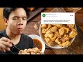 Banyak yang kecewa sama tahu gejrot ini katanya asem   sad food