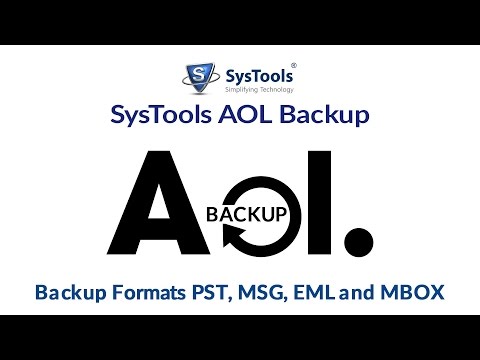 SysTools AOL Backup für E-Mails