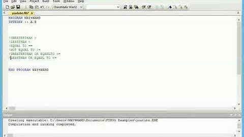 FORTRAN TUTORIAL 3