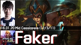 727. Faker - 카시오페아 하이라이트 / Cassiopeia Highlights
