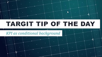 TARGIT 2019 KPI as background