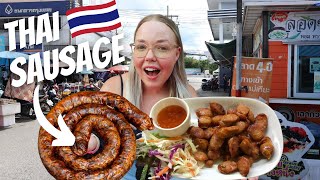 Trying NORTHERN THAI SAUSAGE Sai Ua (BIG announcement)