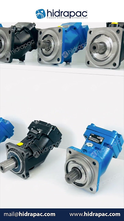 Hidrapac Hydraulic Bent Axis Piston Pumps Hydraulic Motors Dual Flow Pumps Variable Piston Pumps 4