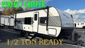 REALLY NICE FOR 1/2 Ton Towing! 2025 Highland Ridge Open Range 22MLS