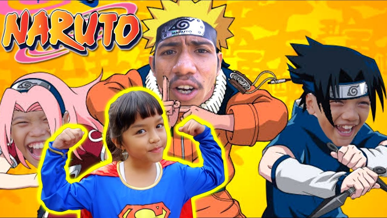 24 JAM MENJADI NARUTO LUCU Part 1 & 2 | Princess Rara