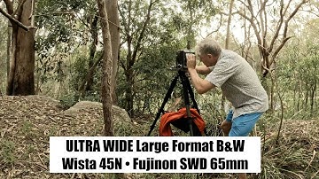 ULTRA WIDE 4x5 B+W Large Format – Wista 45N, Fujinon NSWD 65mm f5.6, Fomapan 100 – Meadowbank Park