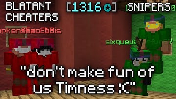 Blatant Cheaters knew it was me... 4 CHEATERS, 1 GAME. | Hypixel Bedwars