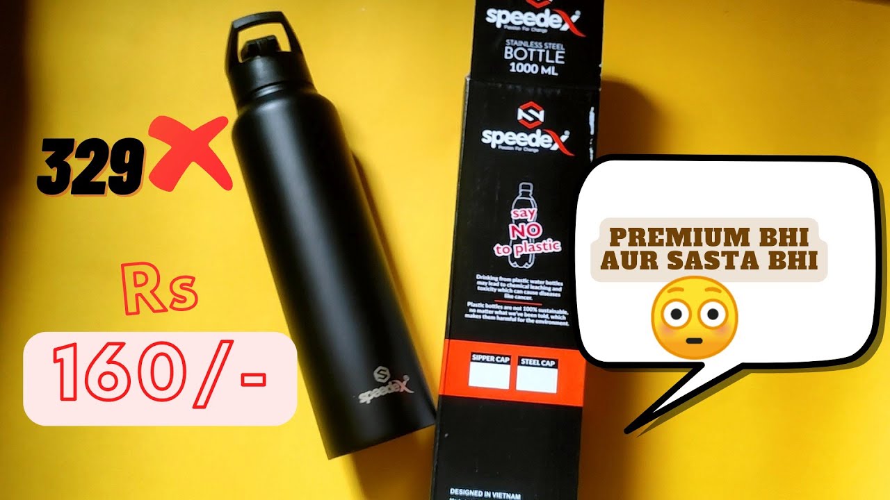 Review: Speedfil Speedflask Stainless Steel Water Bottle