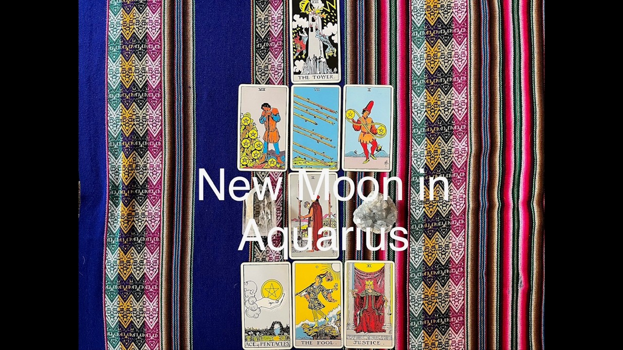 Tarot & Attachment: New Moon in Aquarius