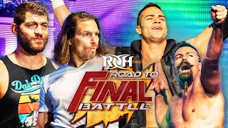 Dalton Castle & Dak Draper vs Flip Gordon & PJ Black on the Road to Final Battle!