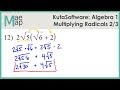 Multiplying Radical Expressions Quiz
