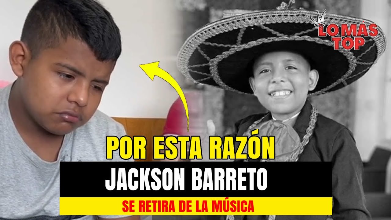 Por esta razón Jackson Barreto se retira de la música y las redes - lo más  TOP - YouTube