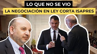 MACAYA SIN VERGÜENZA Y CASTRO TRAIDOR: La TRASTIENDA en el DESPACHO de la LEY CORTA de ISAPRES