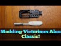 Modding Victorinox Classic to use Leatherman Bits! (easy)