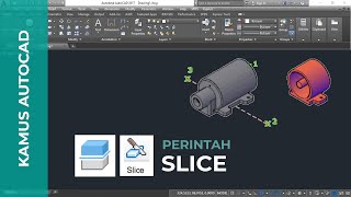 Cara Menggunakan Perintah SLICE di AutoCAD | Penjelasan Lengkap Semua Metode
