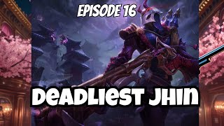 Diamond JHIN destroying Bot and Mid! - Episode16