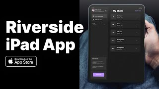 Record Video Podcasts on iPad with the Riverside App screenshot 5