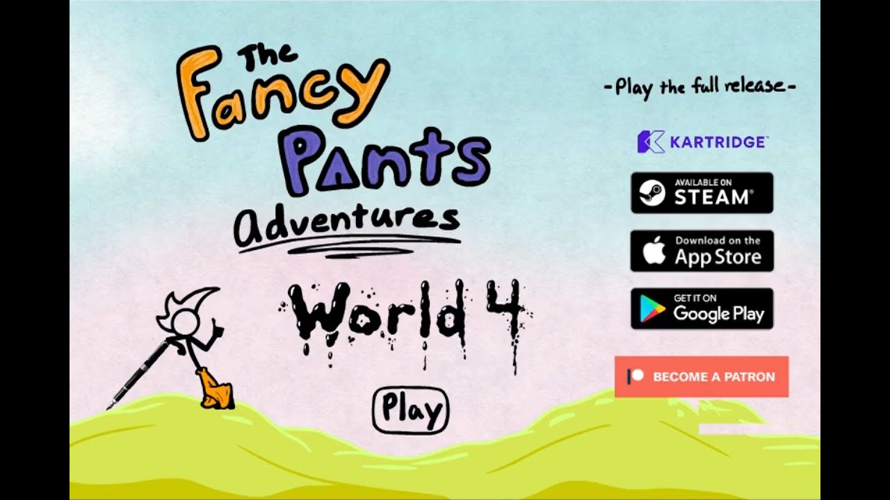 The Fancy Pants Adventures world 4 part 2 YouTube