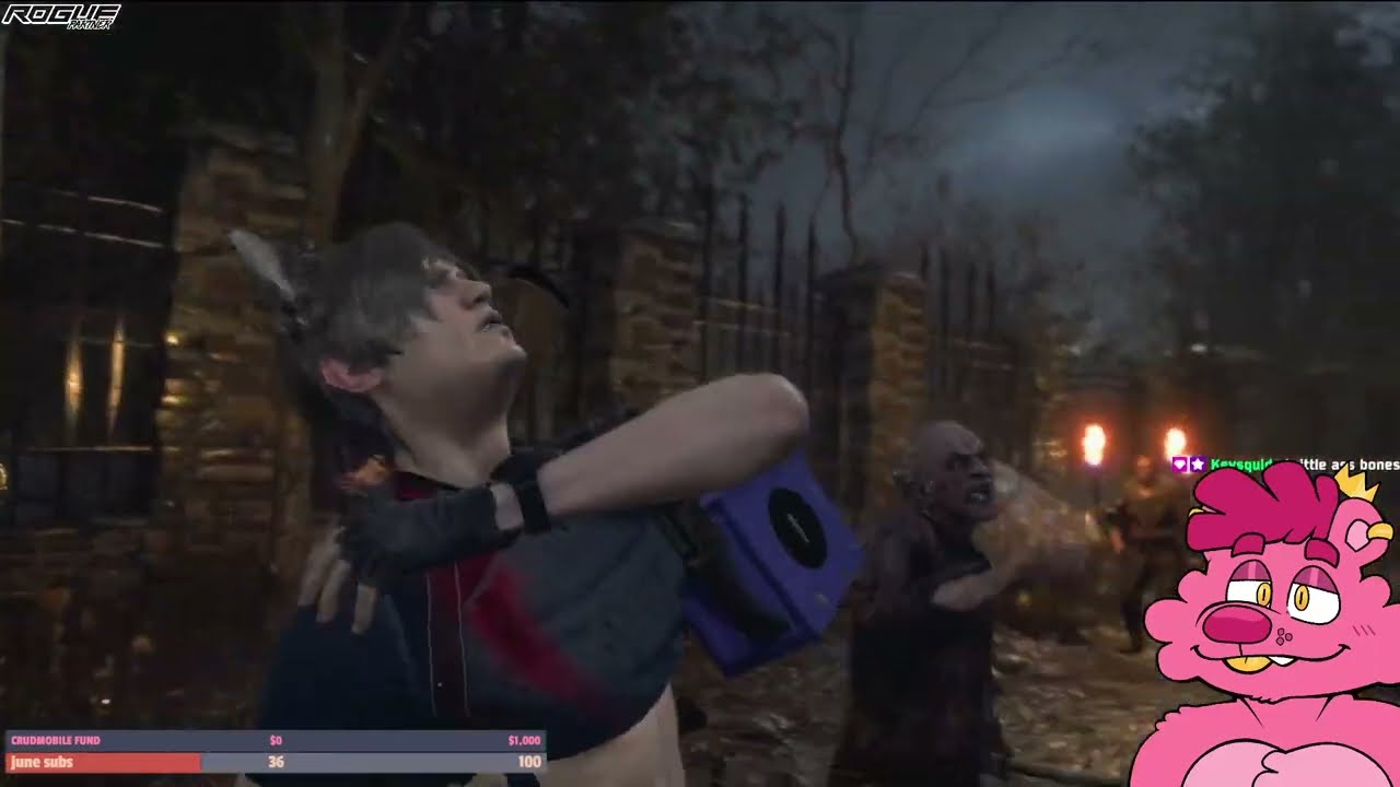 [RE4 REmake pt 2]: BI-OWO-HAZARD 🐾 06/27/2023 // crudberry