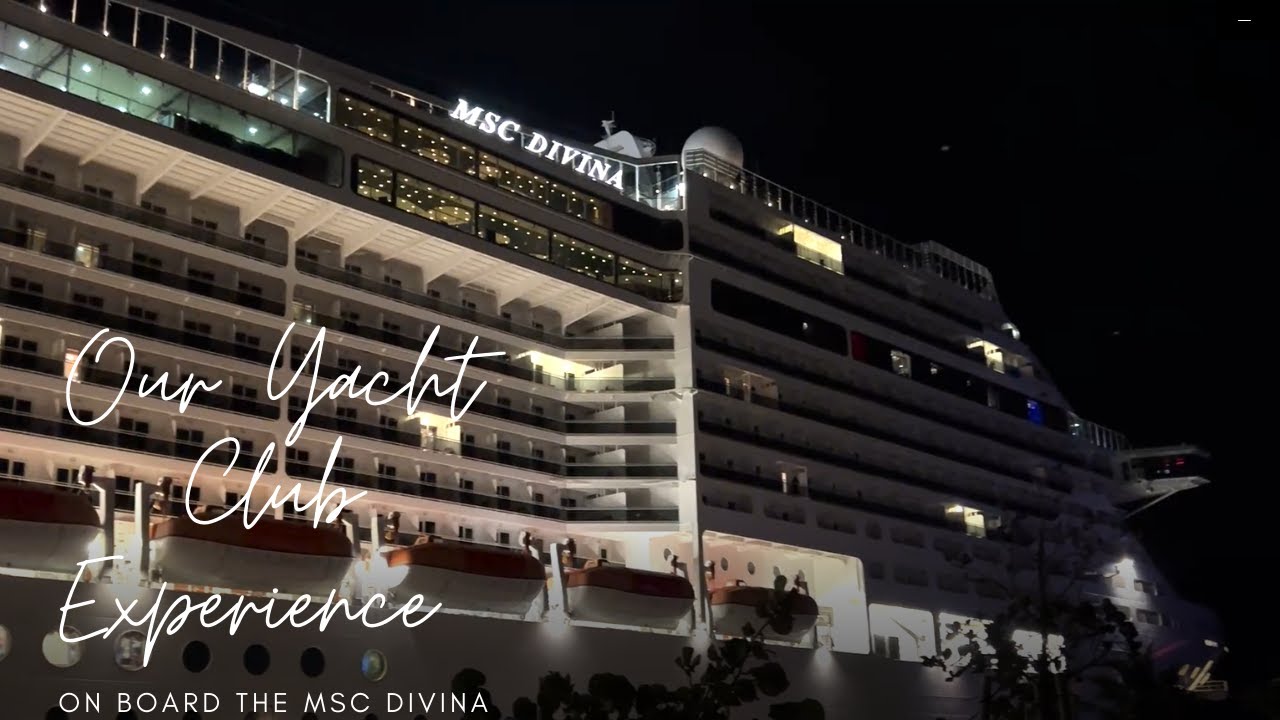 msc cruises divina yacht club