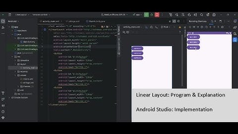 3.3 Linear Layout Implementation | Code  |  MSBTE | I Scheme | 22617 | MAD | Diptesh Dange |