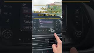 Fiat Egea Hızlandıkça Radyo Sesi Azalması Iza