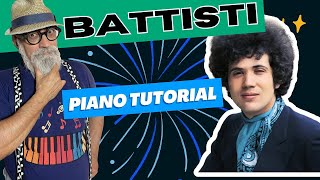Tutorial Piano non vedenti: L. Battisti "La canzone del sole", T. Carugati - Lezione di Piano n.221