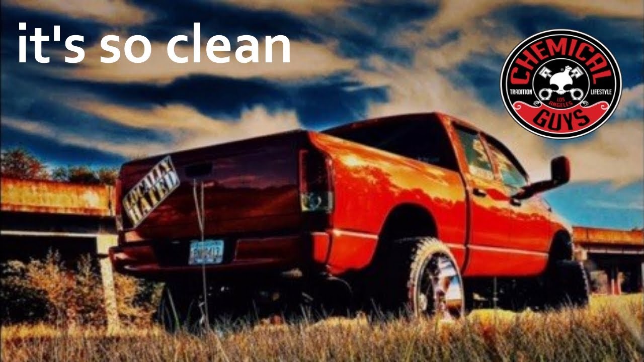 How to wash a lifted truck with chemical guy's product's YouTube