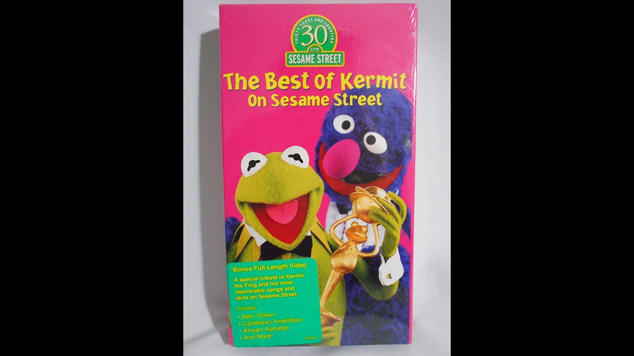 Sesame Street: The Best of Kermit on Sesame Street (1998 VHS) YouTube Sesame Street: The Best of Kermit on Sesame Street (1998 VHS) YouTube