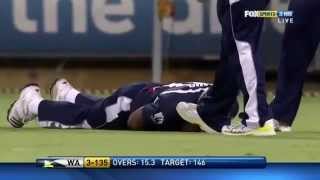The best catch in cricketing history by Dwayne Bravo